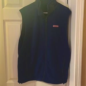 Large Navy Blue Vineyard Vines Vest